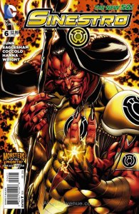 Sinestro #6A VF ; DC | New 52 Monsters of the Month Variant