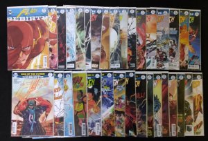 Flash #1-15 17 19-32 34-35 Williamson 1st App Godspeed Rebirth 2016 DC VF/NM