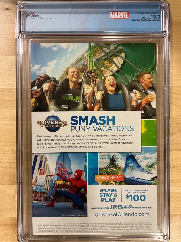 Venom #3 Third Print Cover (2018) CGC 9.8