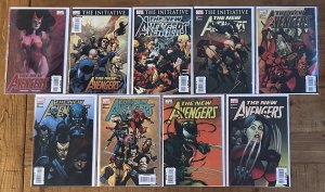 The New Avengers #26,28,29,31,32,33,34,35,36 Marvel Bendis Lot
