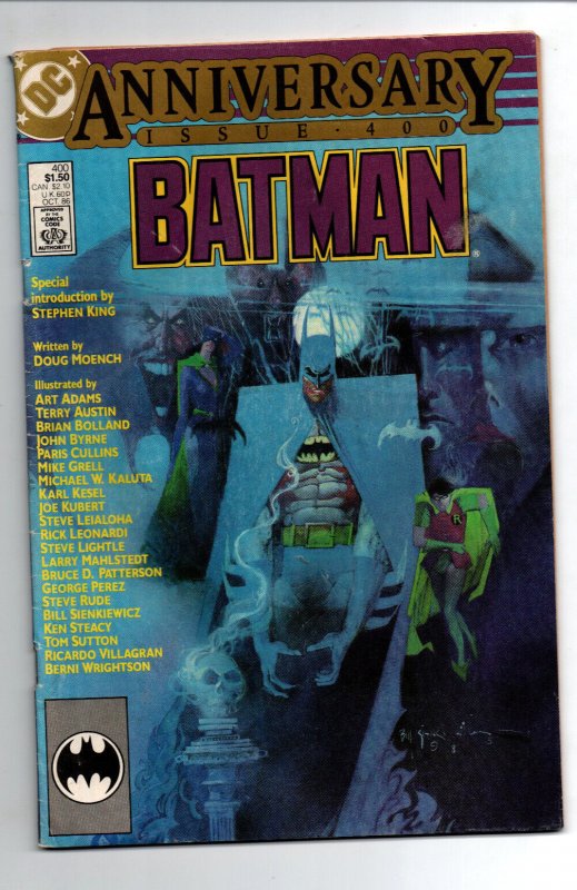 Batman #400 - anniversary issue - Stephen King - Perez - 1986 - VG | Comic  Books - Copper Age, DC Comics, Batman, Superhero / HipComic