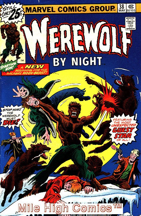 Werewolf By Night Comics, Werewolf By Night Comic Book List