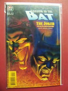 BATMAN SHADOW OF THE BAT #37  Near Mint 9.4 Or Better DC COMICS