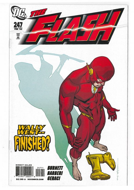 Flash (1987) #244-247 FN-VF This was Your Life, Wally West complete story arc