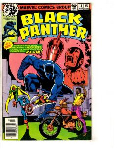 Black Panther # 14 VF Marvel Comic Book Jack Kirby Avengers Hulk Thor J290