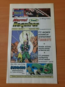 Marvel Requirer #7 Promo ~ NEAR MINT NM ~ 1990 Marvel Comics