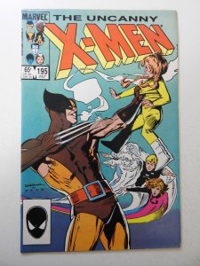 The Uncanny X-Men #195 (1985) VF- Condition!