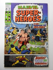 Marvel Super-Heroes #22 (1969) VF Condition!