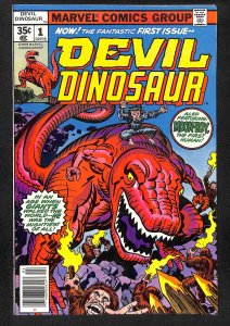 Devil Dinosaur #1 VF+ 8.5 Beautiful High Grade Copy!