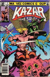 Ka-Zar the Savage #3 (1981) Ka-Zar