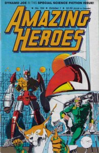 Amazing Heroes #104 VG; Fantagraphics | low grade comic - save on shipping - det