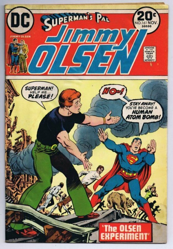 Superman's Pal Jimmy Olsen #161 ORIGINAL Vintage 1973 Comics  