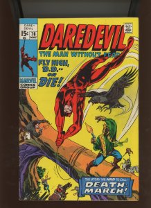 (1971) Daredevil #76: BRONZE AGE! WE COMBINE SHIPPING! (4.5)