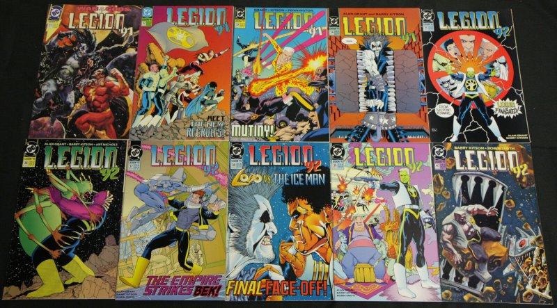 Vintage DC Copper-Modern LEGION 74pc Count High Grade Comic Lot Lobo