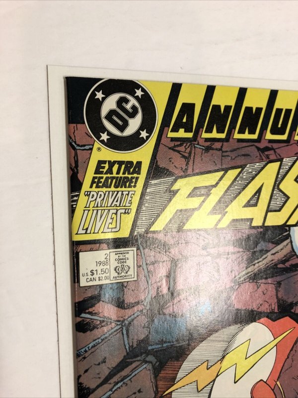 Flash Annual (1988)# 2 (VF) Canadian Price Variant CPV !
