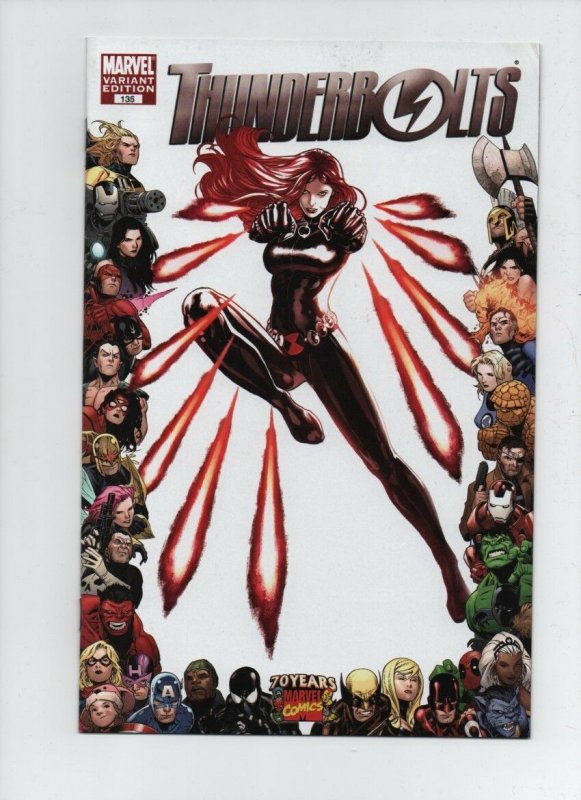 Thunderbolts #135 - Black Widow Variant - (Grade 9.2) 2009