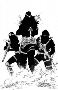 Nocterra #8 1:10 Daniel B&W Virgin Image Comics 2022 EB235