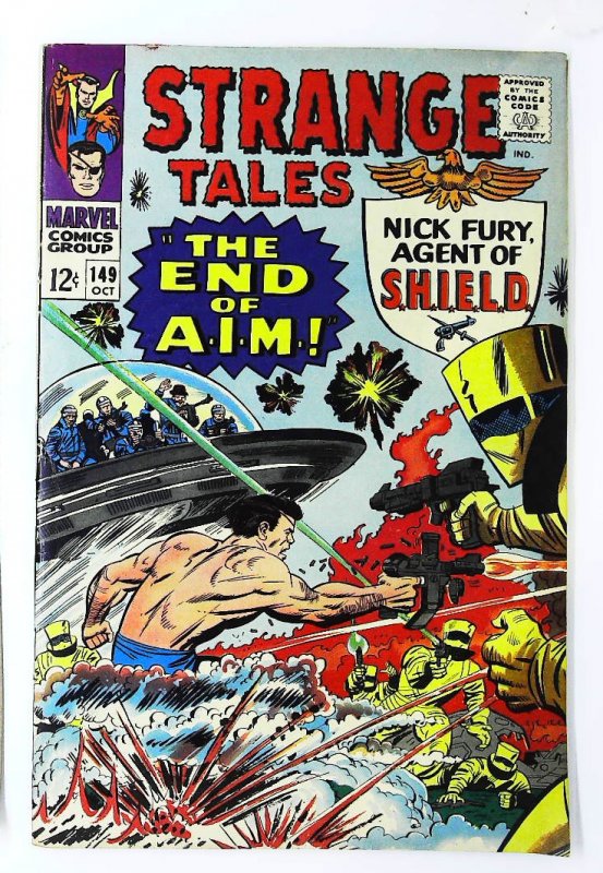 Strange Tales (1951 series) #149, VF- (Actual scan)
