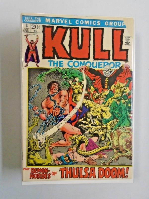 Kull the Conqueror (1st Series) 18 Different From:#3-29, Average 7.0 (1972-1978)