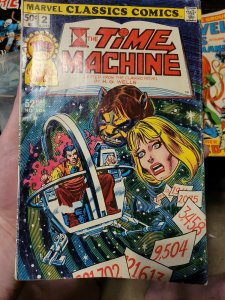 Marvel Classics Comics Series Featuring #2-1976 vg/fn The Time Machine