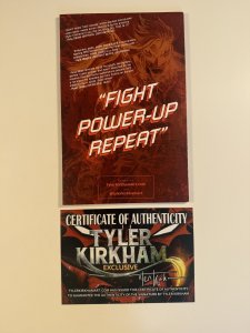 Final Boss #1 Mickey Steamboat Variant, signed by Tyler Kirkham with COA!