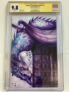 Campisi: The Dragon Incident #1 - CGC 9.8 - Aftershock Comics - 2021 Demir auto!