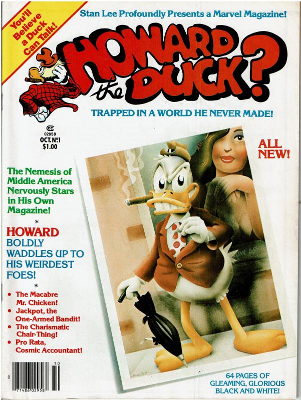 Howard the Duck #1 (1979 Magazine) - 9.0 or Better - First Issue!