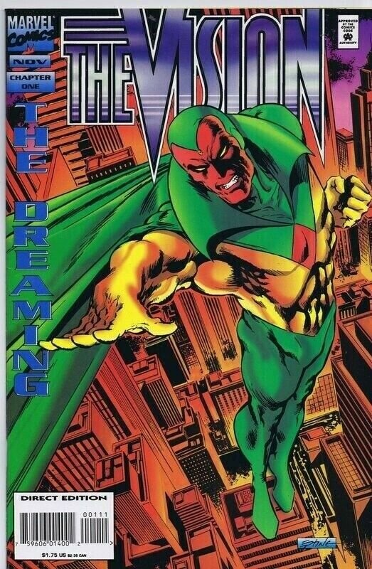 The Vision #1 ORIGINAL Vintage 1994 Marvel Comics