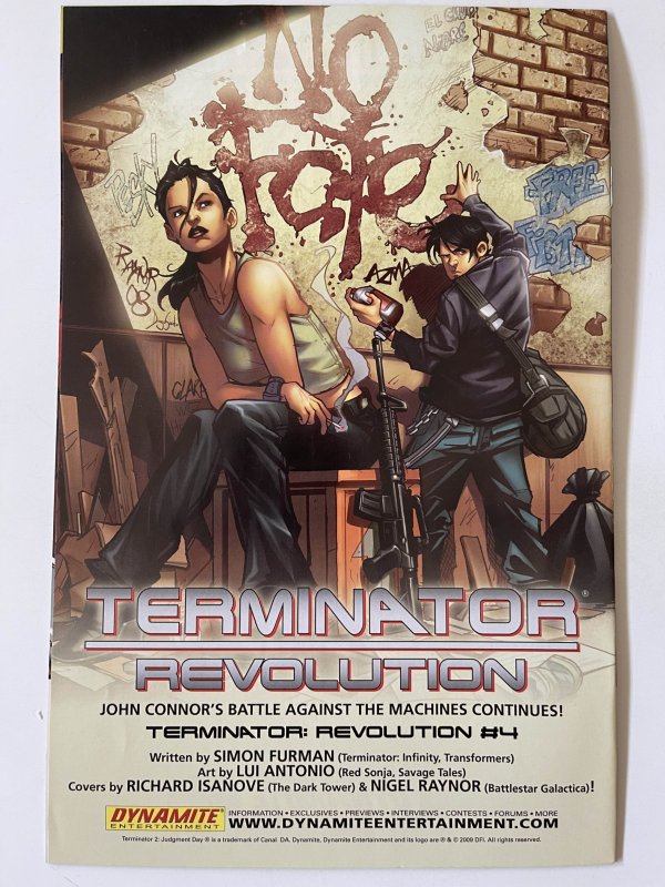 Terminator: Revolution #3 - VF  (2009)