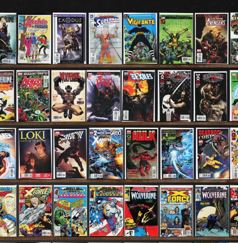 Huge Lot 150+ Comics with Marvel Comics Presents, X-Force, X-Men & More!