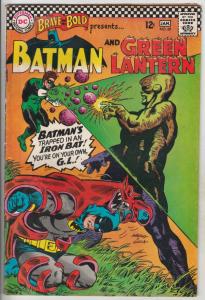 Brave and the Bold, The #69 (Jan-67) VG- Affordable-Grade Batman