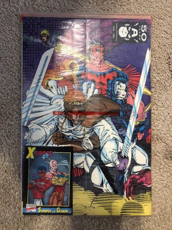 Marvel X-Force #1 Sealed With Sunspot & Gideon Card