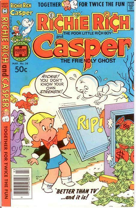 RICHIE RICH & CASPER (1974-1982) 38 VF-NM March 1981 COMICS BOOK 