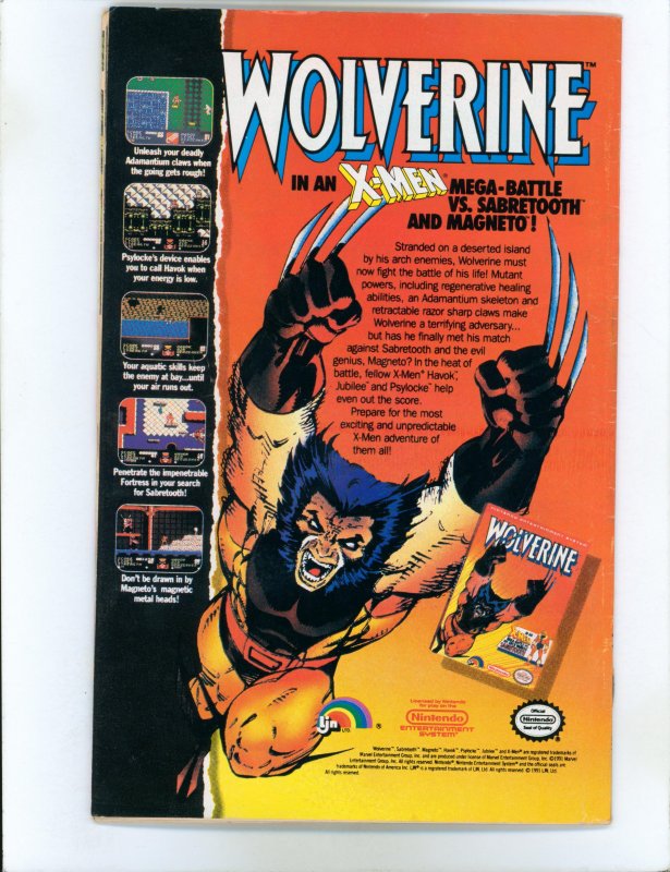 Uncanny X-Men #282 1st Bishop Newsstand