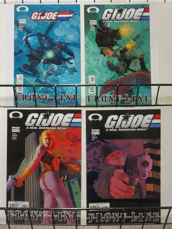 GI JOE FRONT LINE (2002 IMAGE) 5-8 ICEBOUND complete!