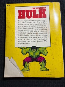 1978 THE INCREDIBLE HULK by Stan Lee SC Poor/GD 1.5 Fireside