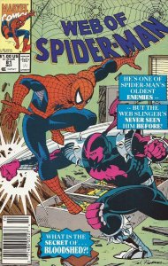 Web of Spider-Man #81 Marvel Comics Newsstand October Oct 1991 (VFNM)