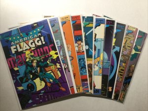 American Flagg 1-36 38-50 1-12 Special 1 Nm- Near Mint- 9.2 First Comics