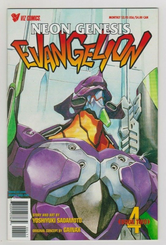 NEON GENESIS EVANGELION BOOK TWO 4 1995 VIZ COMICS