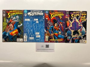 4 Superman DC Comic Books # 512 531 551 561 Batman Wonder Woman Flash 31 JS42