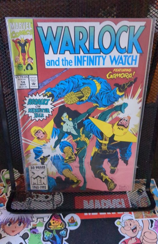 Warlock and the Infinity Watch #14 Newsstand Edition (1993)