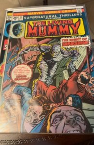 Supernatural Thrillers #15 (1975) The Living Mummy 