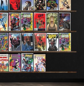 Huge Lot 150+ Comics with Excalibur, Girls, Hellblazer, Eureka & More!