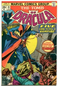 The Tomb of Dracula 28 VFNM 9.0 Marvel 1975 Bronze Age Gene Colan Dr Sun