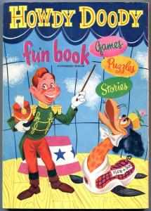 HOWDY DOODY FUN BOOK-1951-WHITMAN PUBLICATIONS-TV VG-