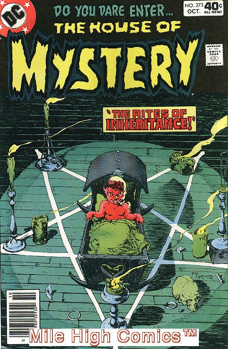 HOUSE OF MYSTERY (1951 Series) #273 Very Fine Comics Book