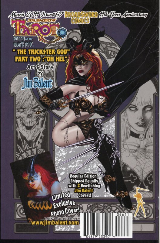 Tarot: Witch of the Black Rose #66(2011)Comic Book Broadsword Grade NM- 9.2