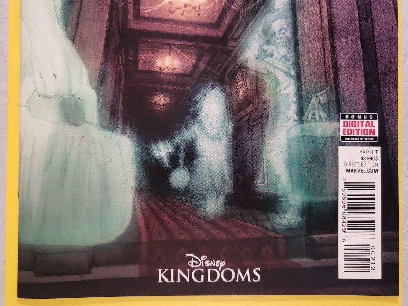 The Haunted Mansion #2 2nd Print Disney's Kingdom 2016 Marvel Comics VFNM