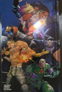 DC x AEW #1-2 GIANT SIZE FOIL SPECIAL EDITION! Treasury! All Elite Wrestling! KO