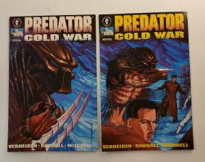 PREDATOR COLD WAR #1-4 SET DARK HORSE COMICS 1991 VF/NM